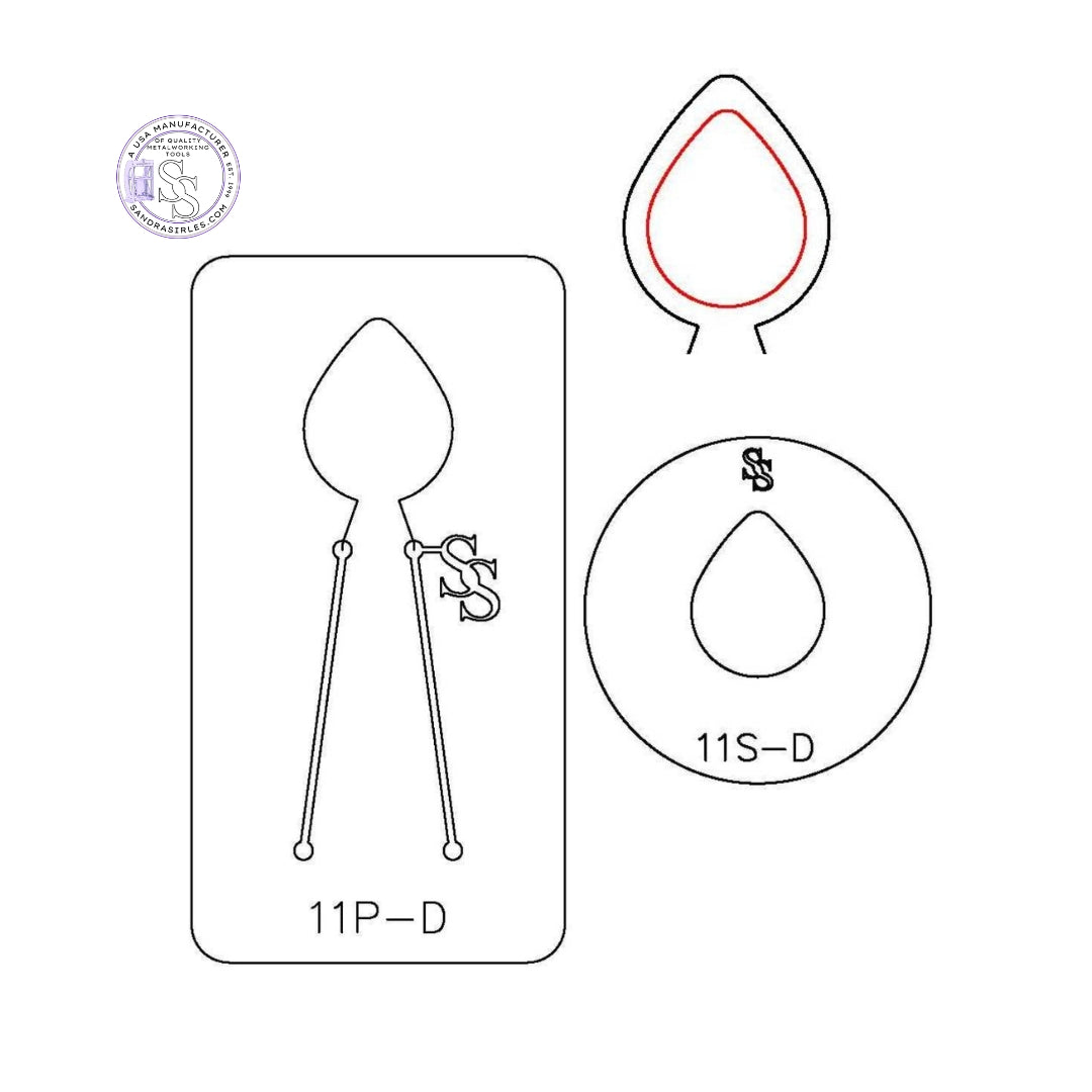S&P DUOS: SILHOUETTE & PANCAKE DIE DUO: 11S-D, 11P-D DESIGN 4